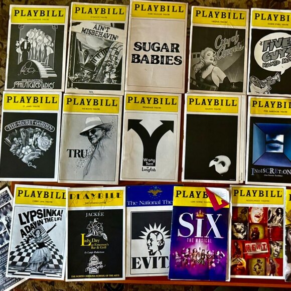 Sophisticated Ladies Musical Theater Broadway Framed Poster & Original Playbill - Picture 5 of 5